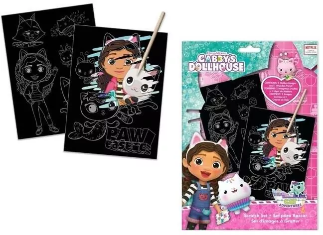 Wydrapywanka Koci Domek Gabi - tantis.pl