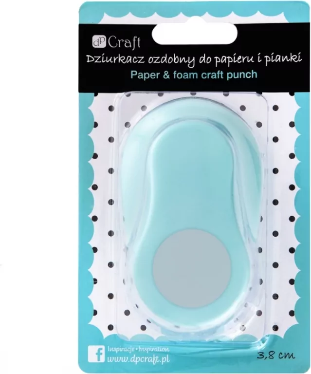 Dziurkacz ozdobny 3,8cm koło - tantis.pl