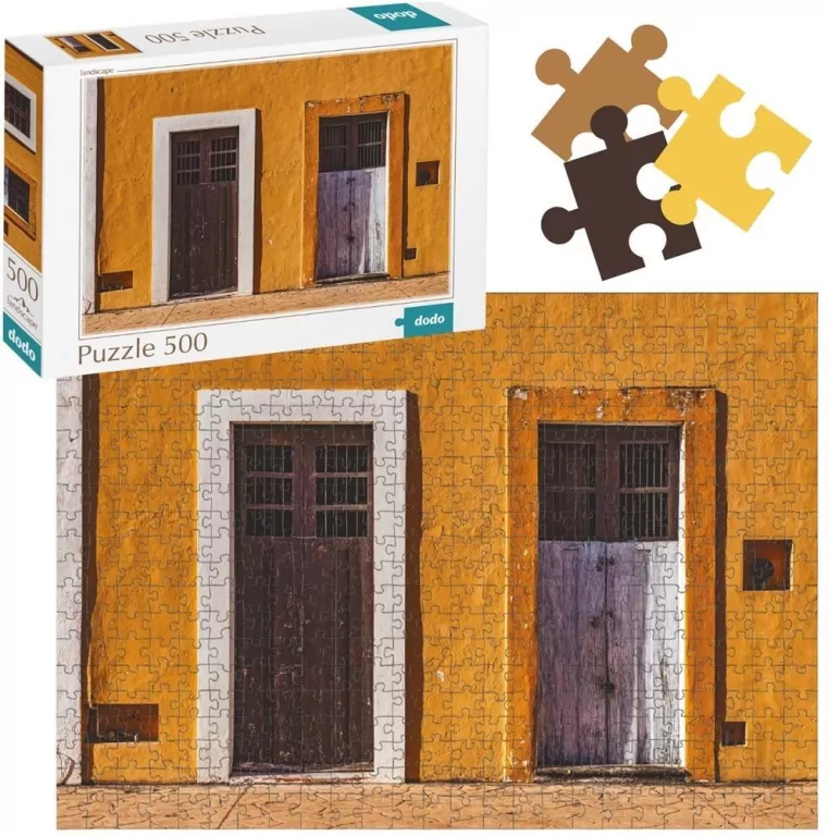 Puzzle 500 Yellow house - tantis.pl