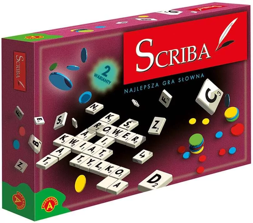 Scriba. Najlepsza gra słowna - tantis.pl