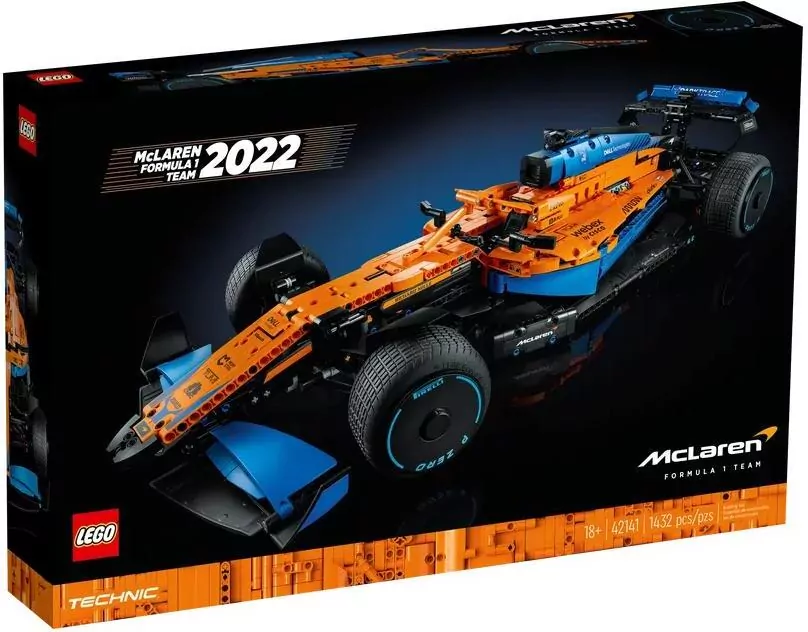 LEGO® Technic. Samochód wyścigowy McLaren Formula 1™. 42141 - tantis.pl