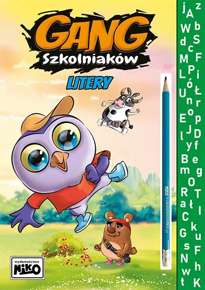 Gang szkolniaków. Litery - tantis.pl