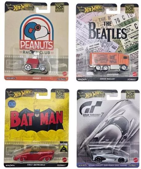 Hot Wheels Pojazd Pop Cultur mix - tantis.pl