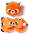 Poduszka podróżna i maska na oczy Panda Adoramals - tantis.pl