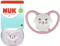 NUK. Perfect Match. Smoczek. 18-36 miesięcy. Kot - tantis.pl