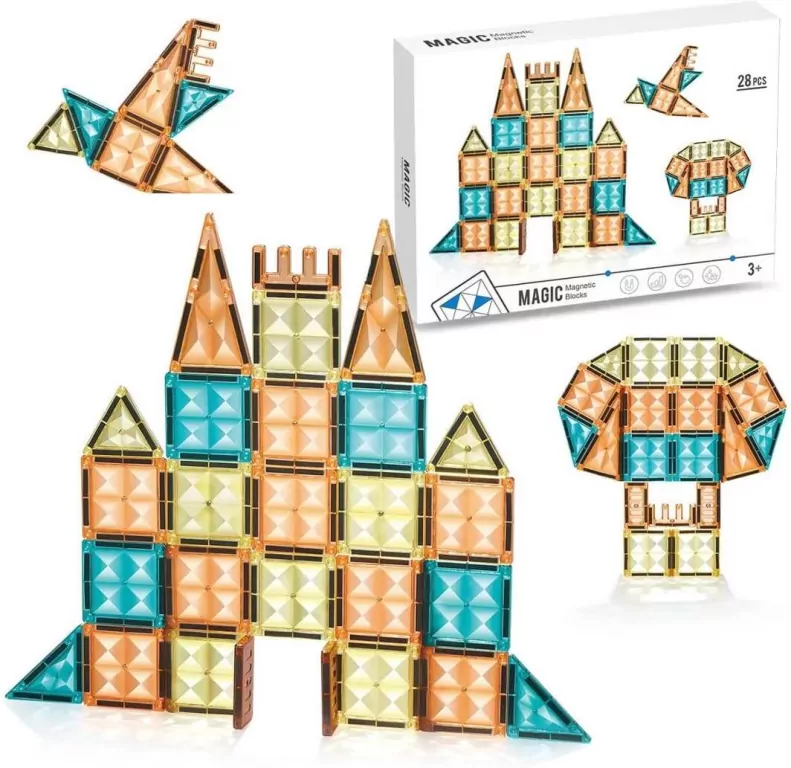 Klocki magnetyczne 3D - tantis.pl