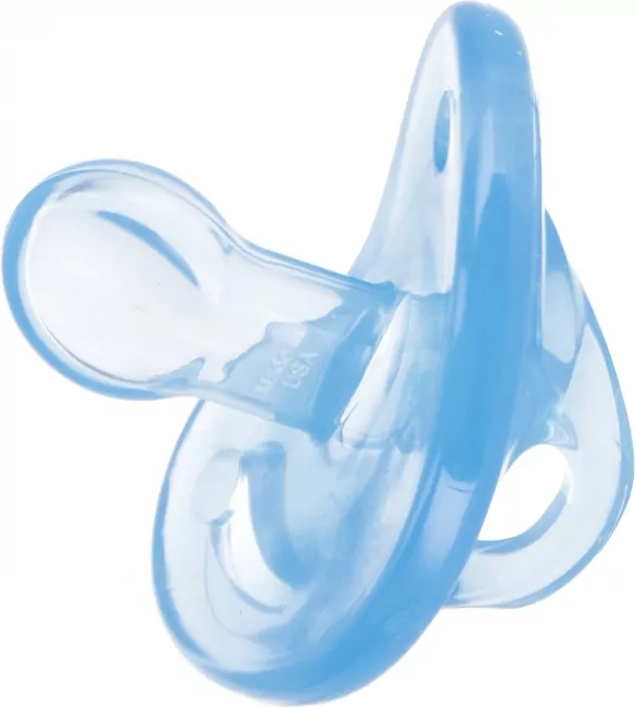 NUK. Sensitive. Smoczek. 0-6 miesięcy. Niebieski - tantis.pl