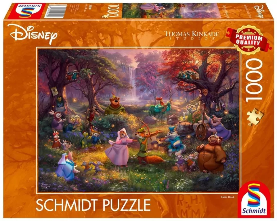 Puzzle PQ 1000 Thomas Kinkade Robin Hood Disney G3 - tantis.pl
