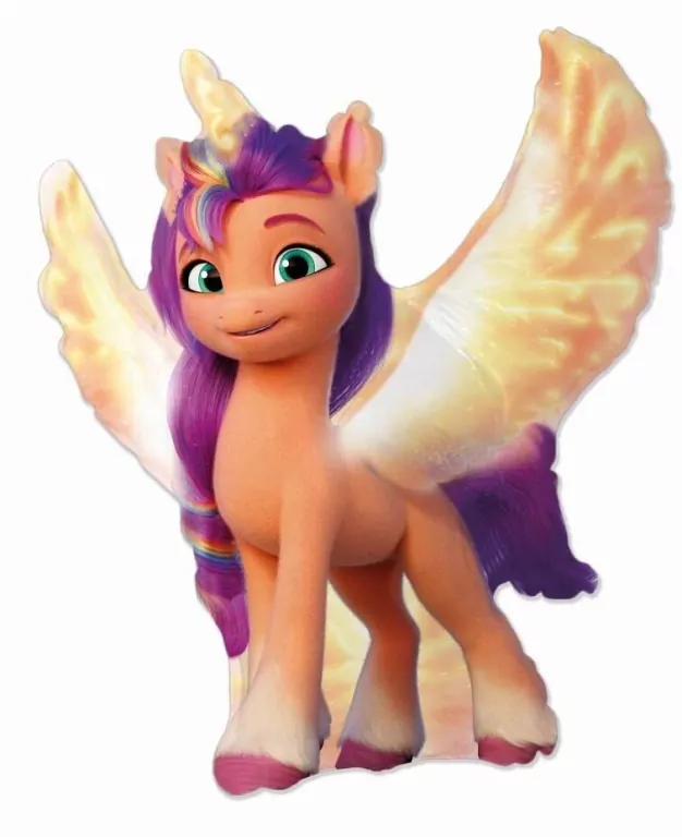Balon foliowy Kucyki My Little Pony: Sunny 61cm - tantis.pl