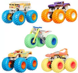 Hot Wheels Monster Trucks świecący mix - tantis.pl