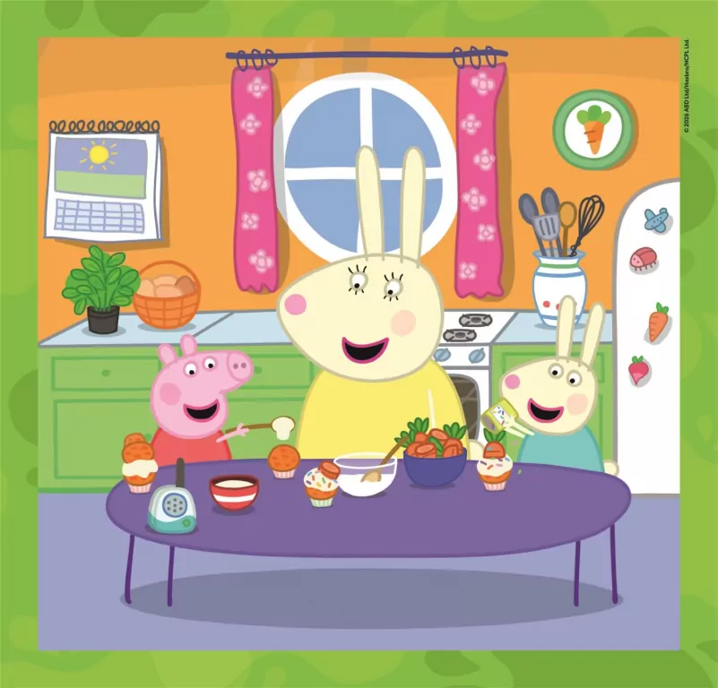 Puzzle 3x48 Peppa Pig - tantis.pl
