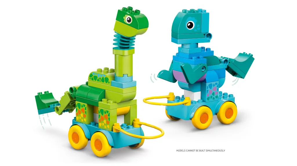 LEGO® Duplo. 3 w 1 Dinozaury na kółkach 10451 - tantis.pl