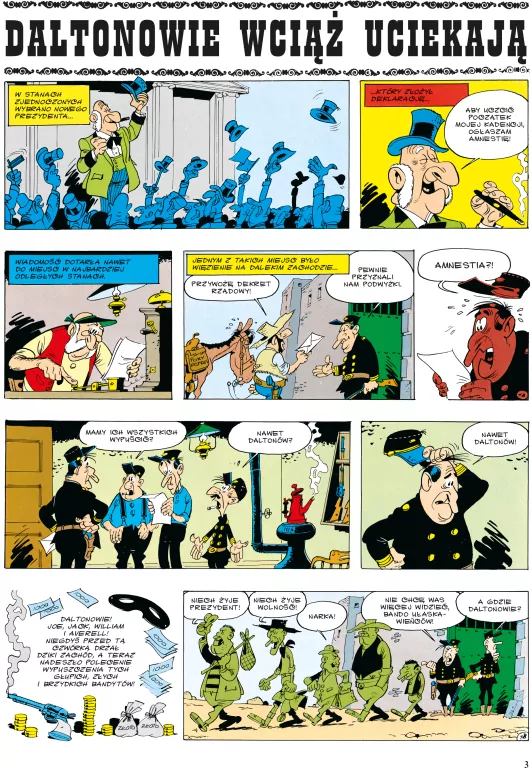 Daltonowie wciąż uciekają. Lucky Luke. Tom 23 - tantis.pl