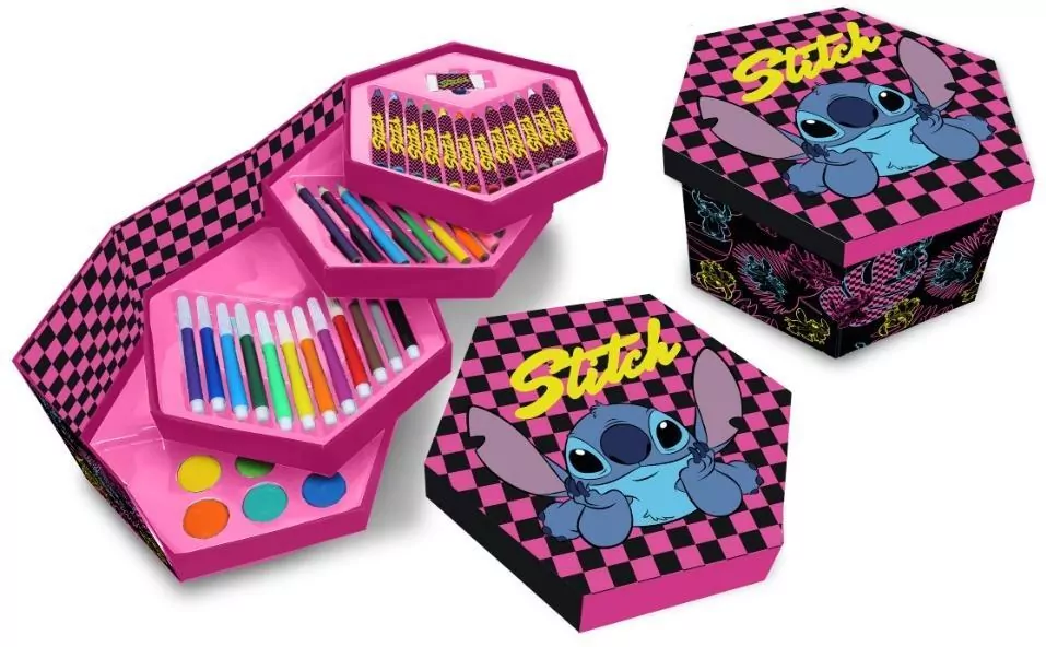 Zestaw artystyczny 34 elementy Stitch - tantis.pl
