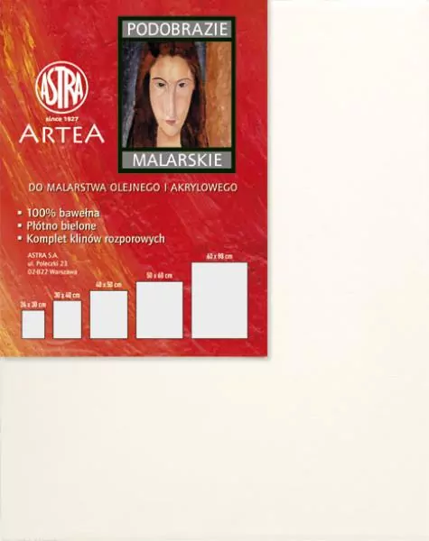 Podobrazie malarskie 24x30 ASTRA - tantis.pl
