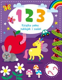 123. Książka pełna naklejek i zadań - tantis.pl
