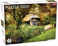Puzzle 1000 Landscape English Cottage in the Woods - tantis.pl