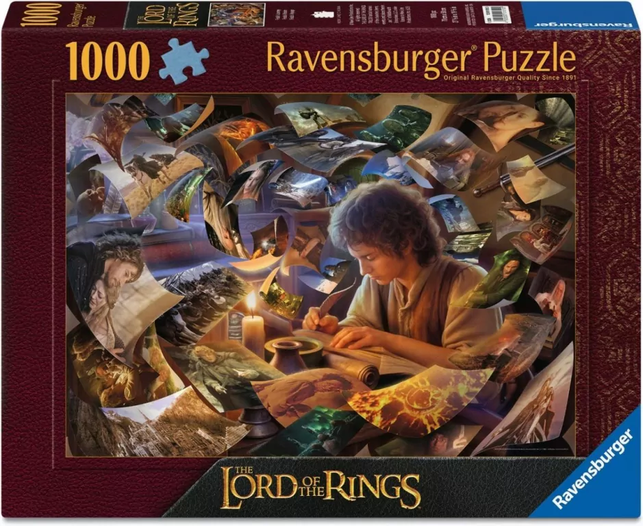 Puzzle 1000 LOTR Frodo's Journey - tantis.pl