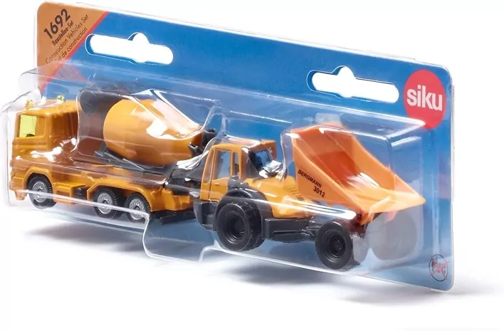 Siku Orange - Zestaw pojazdów budowlanych - tantis.pl