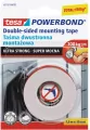 Taśma dwustronna PowerBond biała 1,5m x 19m - tantis.pl