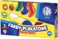 Farby Plakatowe 6 kolorów 10ml ASTRA - tantis.pl
