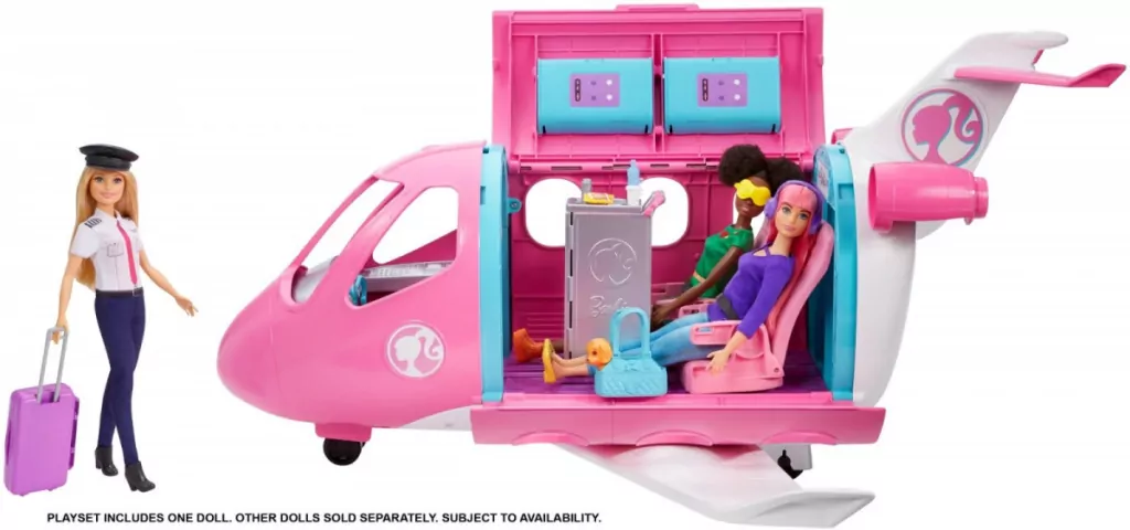Lalka Barbie Pilotka + Samolot - tantis.pl