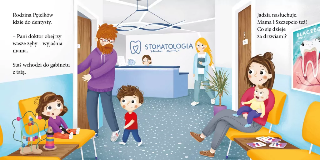 Jadzia Pętelka idzie do dentysty - tantis.pl