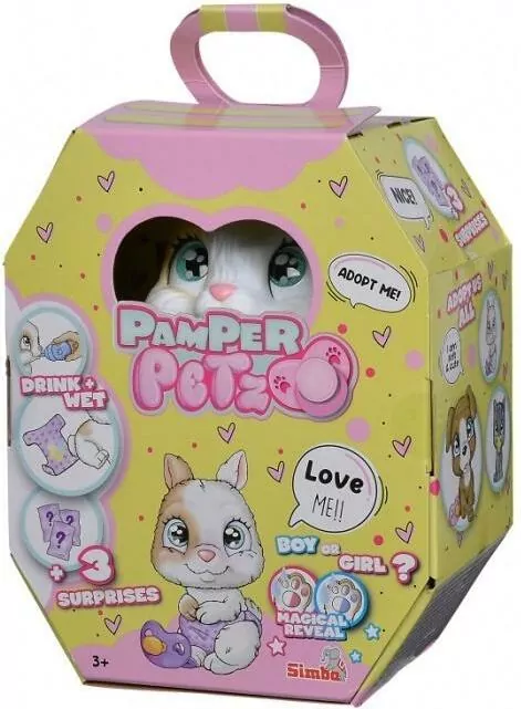 Pamper Petz. Królik z pieluszkowego gangu. Figurka interaktywna - tantis.pl