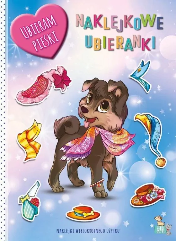 Naklejkowe ubieranki. Pieski - tantis.pl