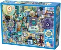 Puzzle 1000 Pomaluj mój świat na kolor...niebieski - tantis.pl
