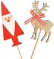 Dekoracja na piku Mikołaj/renifer - tantis.pl