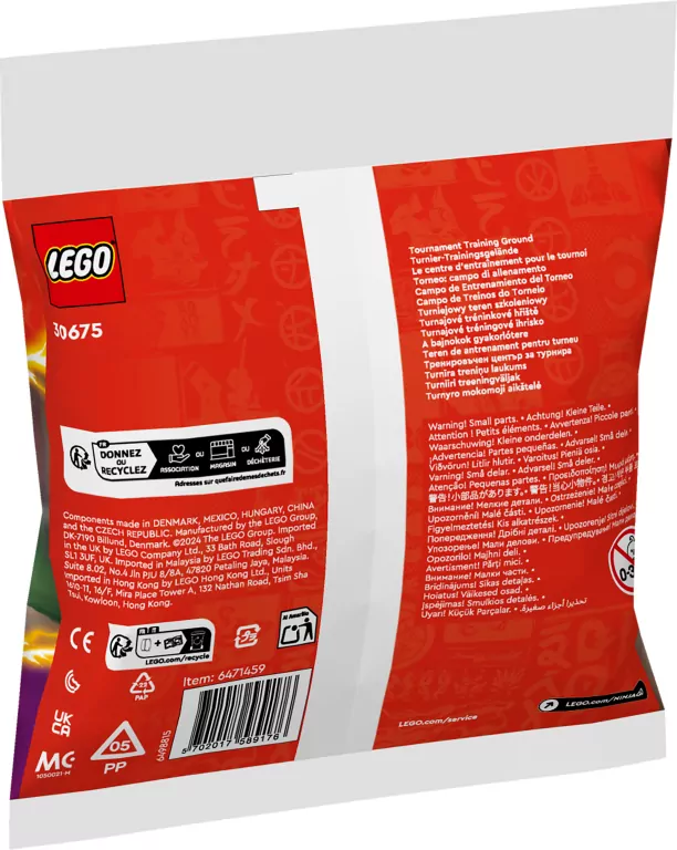 LEGO® Ninjago. Turniejowy teren szkoleniowy 30675 - tantis.pl