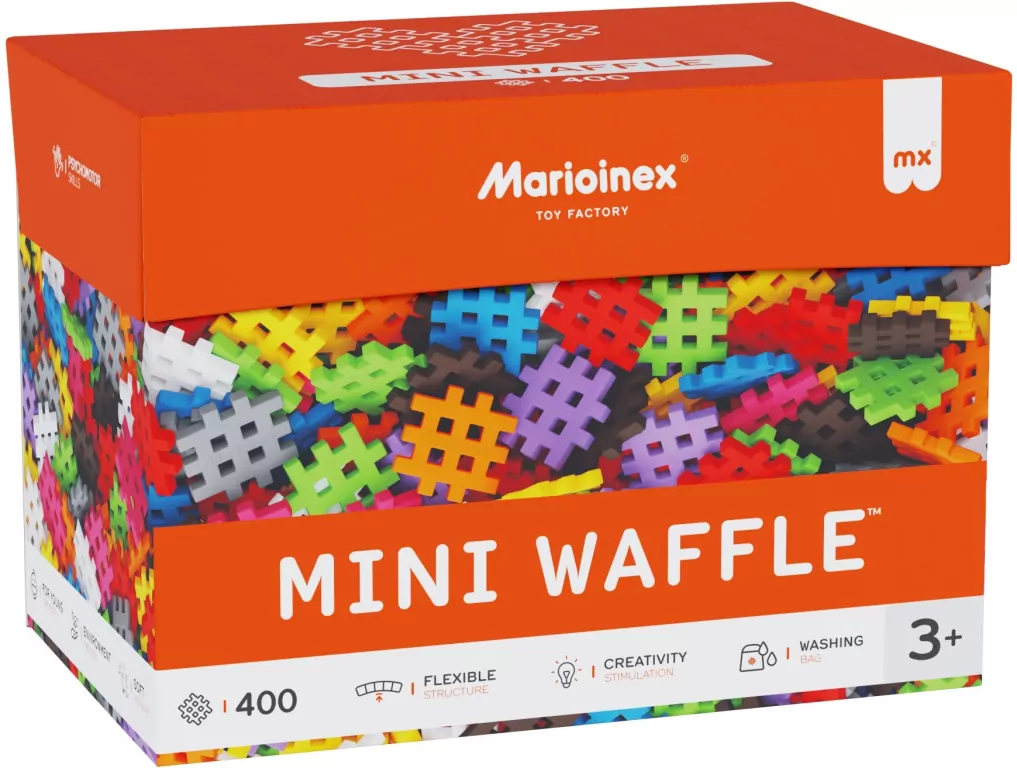 Mini Waffle klocki 400el - tantis.pl