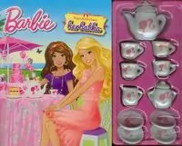 Barbie Popołudniowa herbatka Książka + serwis - tantis.pl