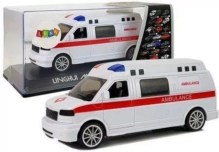 Ambulans pgotowia z napędem dźwiękiem i światłem - tantis.pl