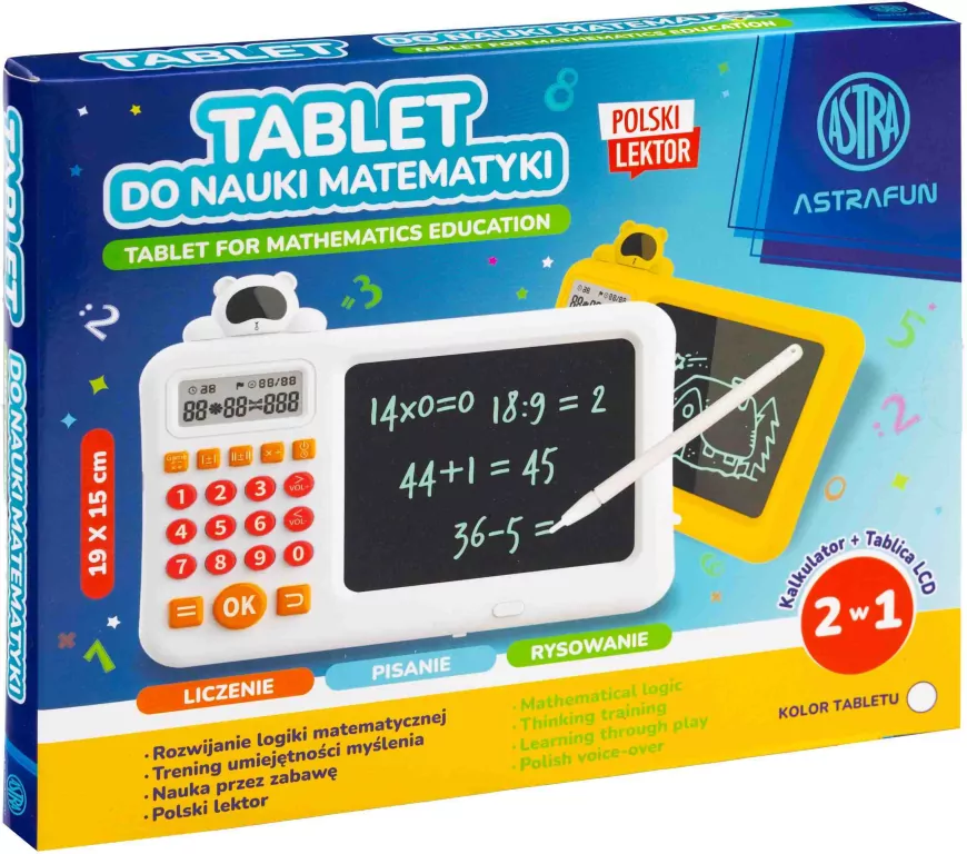 Tablet do nauki matematyki ASTRA - tantis.pl