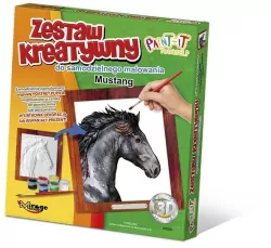 Zestaw Kreatywny do malowania. Mustang