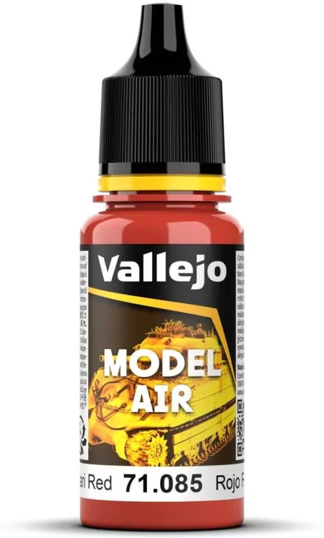 Vallejo: 71.085 - Model Air - Ferrari Red (17 ml) - tantis.pl