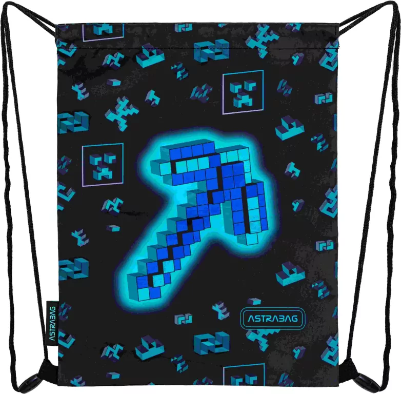 Worek na obuwie Astrabag Dark Pixel AD1 - tantis.pl