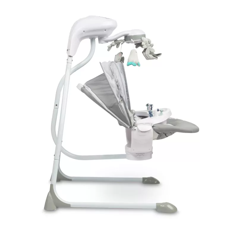 Caretero Huśtawka elektryczna Raffi graphite - tantis.pl