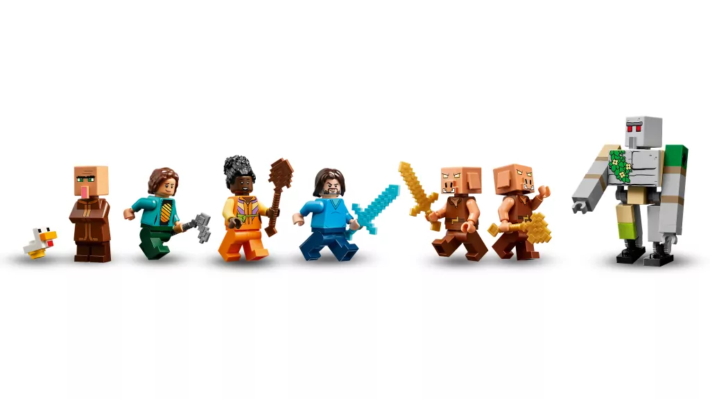 LEGO® Minecraft. Atak balonowego Ghasta na wioskę 21273 - tantis.pl