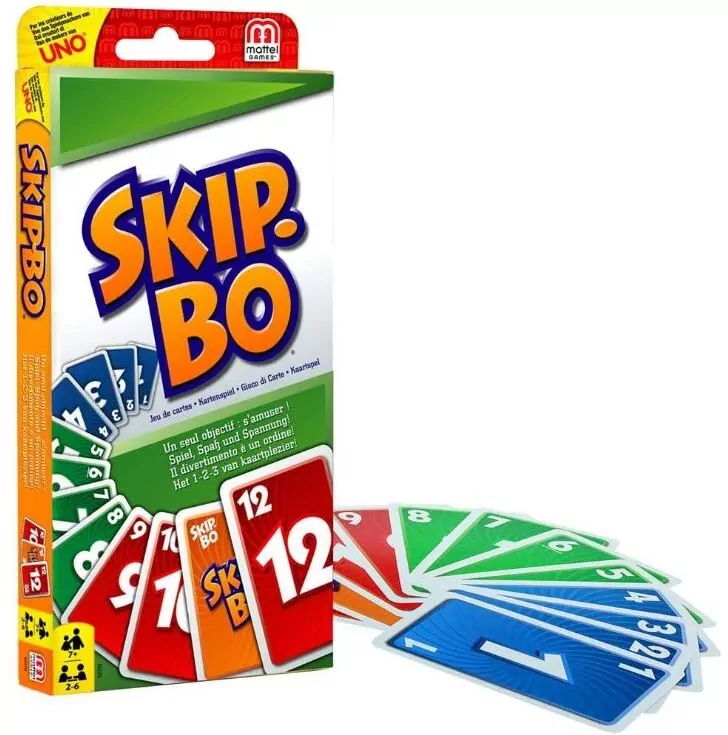 SKIP-BO gra karciana MATTEL - tantis.pl