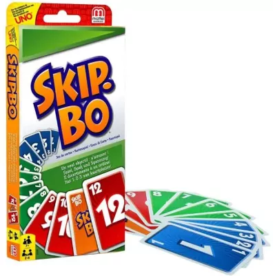 Karciane dla dzieci - SKIP-BO gra karciana MATTEL