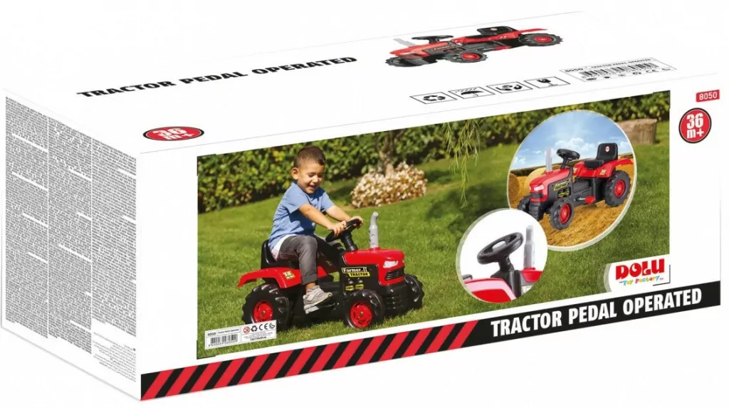 Dolu Traktor na pedały - tantis.pl