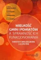 Wielkość gmin i powiatów a sprawność ich funkcjonowania - tantis.pl