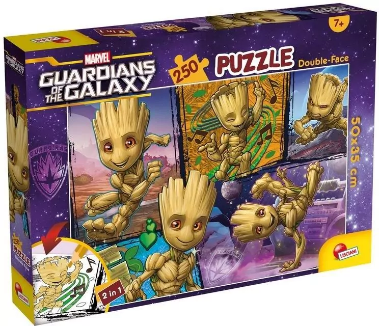 Puzzle 250 Disney marvel Groot - tantis.pl