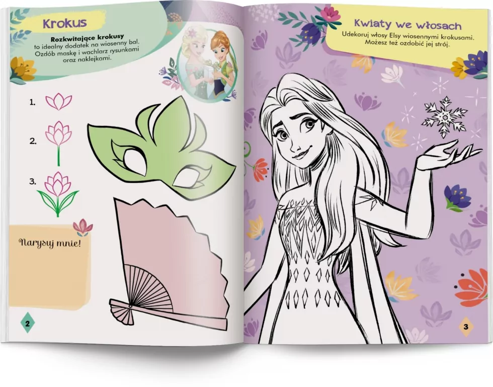 Disney Kraina Lodu. Kwiaty - tantis.pl