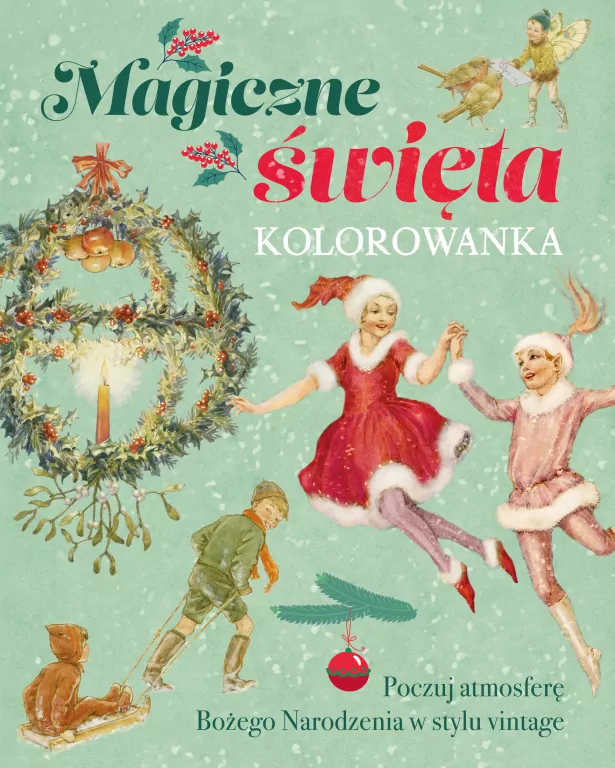 Magiczne święta. Kolorowanka - tantis.pl