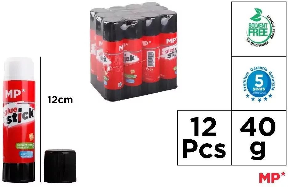 Klej w sztyfcie 40g. 12 sztuk - tantis.pl