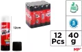 Klej w sztyfcie 40g. 12 sztuk - tantis.pl